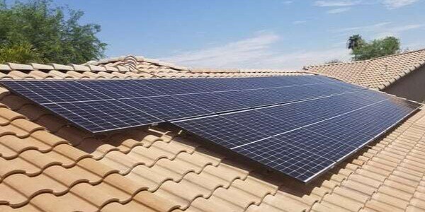 solar array on arizona tile roof 600x300