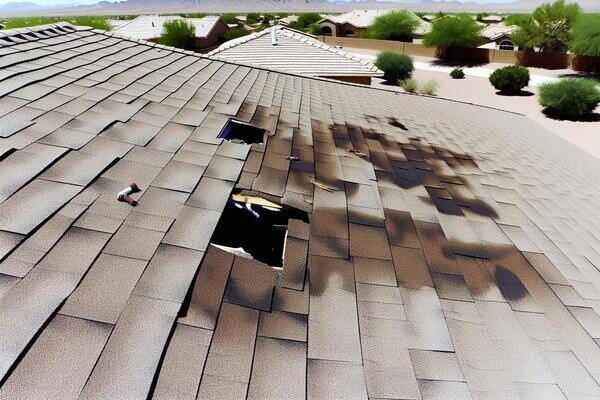 storm damaged roof 600x400