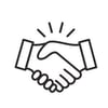 handshake customer icon 300