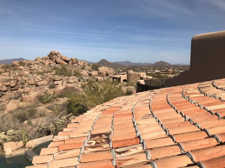 Arizona Mexican Sandcast Roof in Arizona