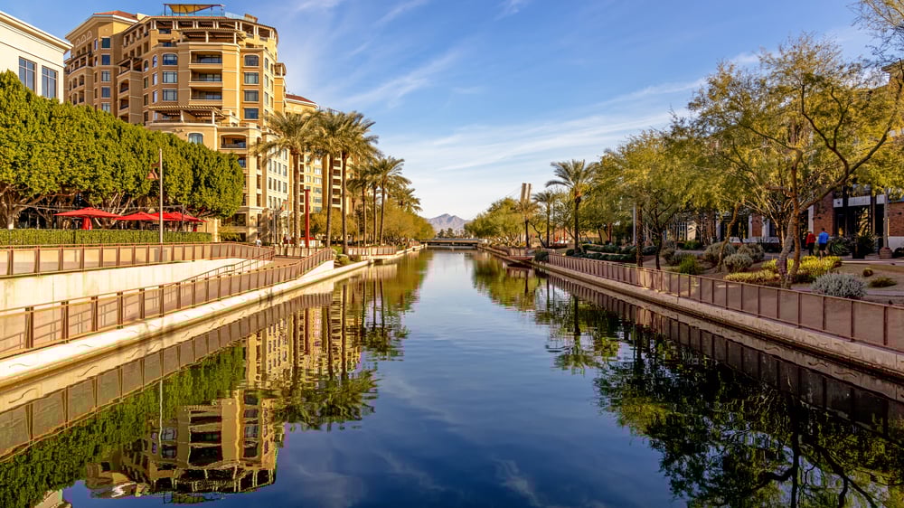 old town scottsdale canal