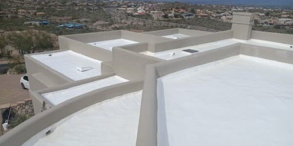 Liquid applied roof 2x1