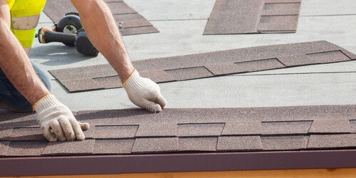 shingle roof install 2x1